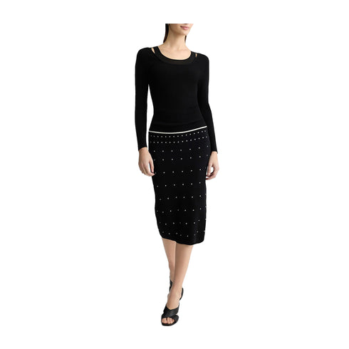 Liu Jo Maglia Maglia Donna con trasparenze in tulle S - Francavilla Moda